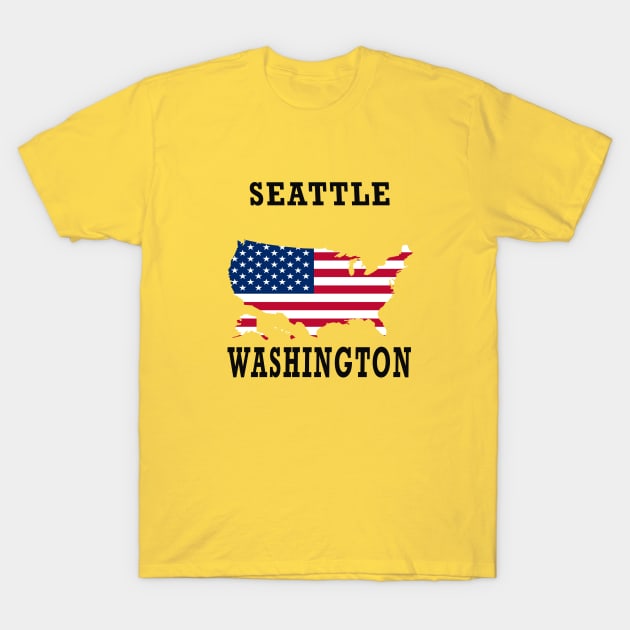 SATTLE WASHINGTON T-Shirt by your best store